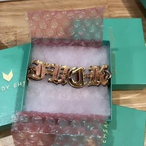 Melody Ehsani “F*CK” choker. NEW IN BOX.